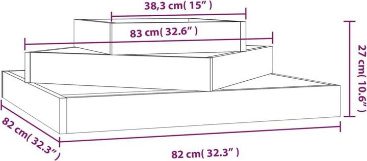 Produktbild vidaXL Pflanzgefäss