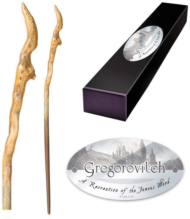 Produktbild Noble Collection Harry Potter Zauberstab Gregorovitch (Charakter-Edition)