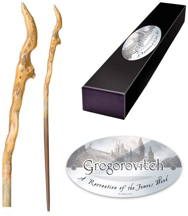 Actual product image Noble Collection Harry Potter Wand Gregorovitch (Character Edition)