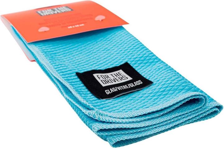 For The Drivers Mikrofasertuch Glas 40 x 40 cm, hellblau
