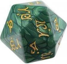 Ultra Pro UP - Dadi D20 da collezione elfici rellanici sovradimensionati per Dungeons Dragons