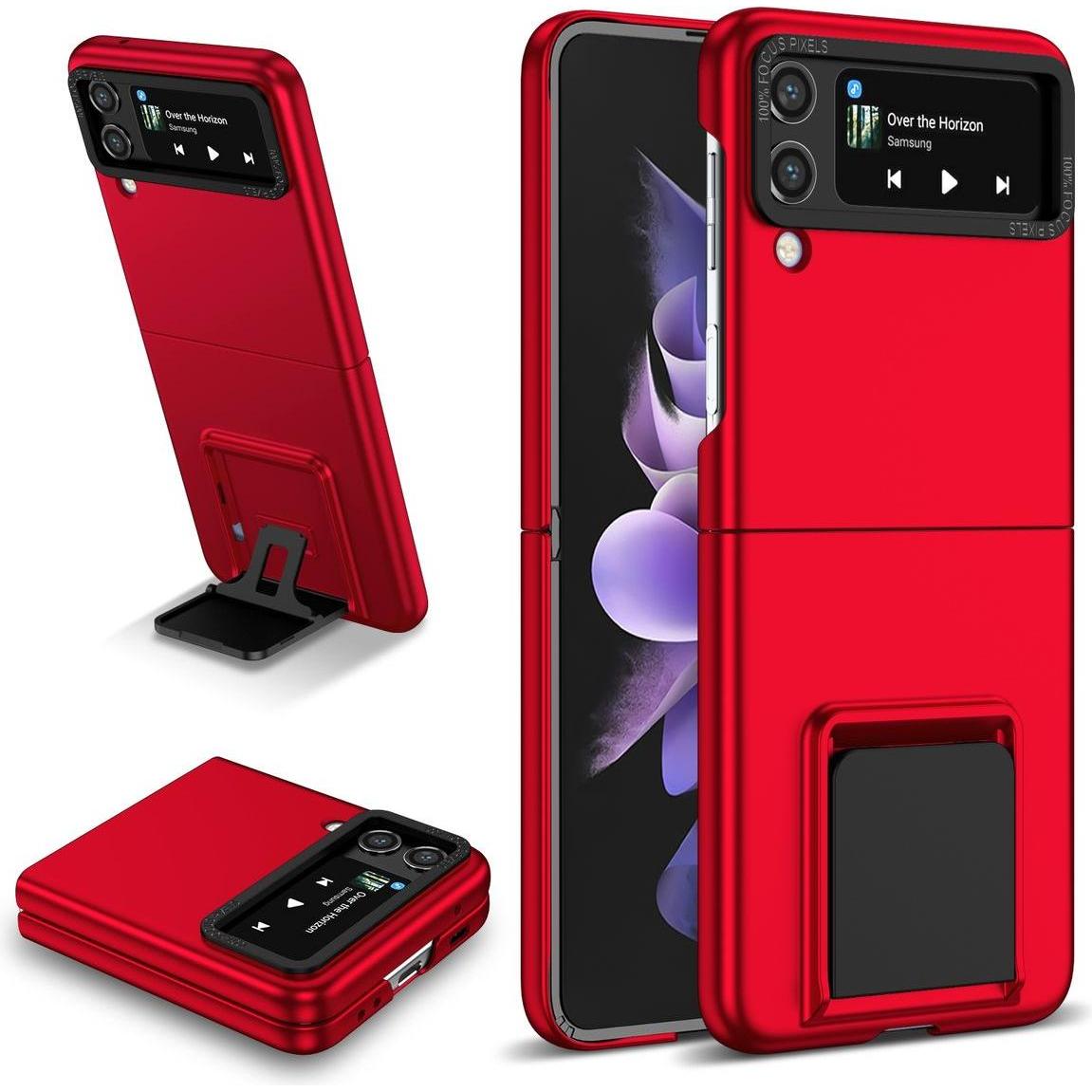 König Design Hülle Handy Schutz für Samsung Galaxy Z Flip3 5G Case Cover Tasche Flip Etui Neu (Samsung Galaxy Z Flip3), ...