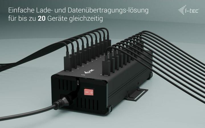 Produktbild i-tec CACHRGHUB20C (USB-C, 20 Ports)