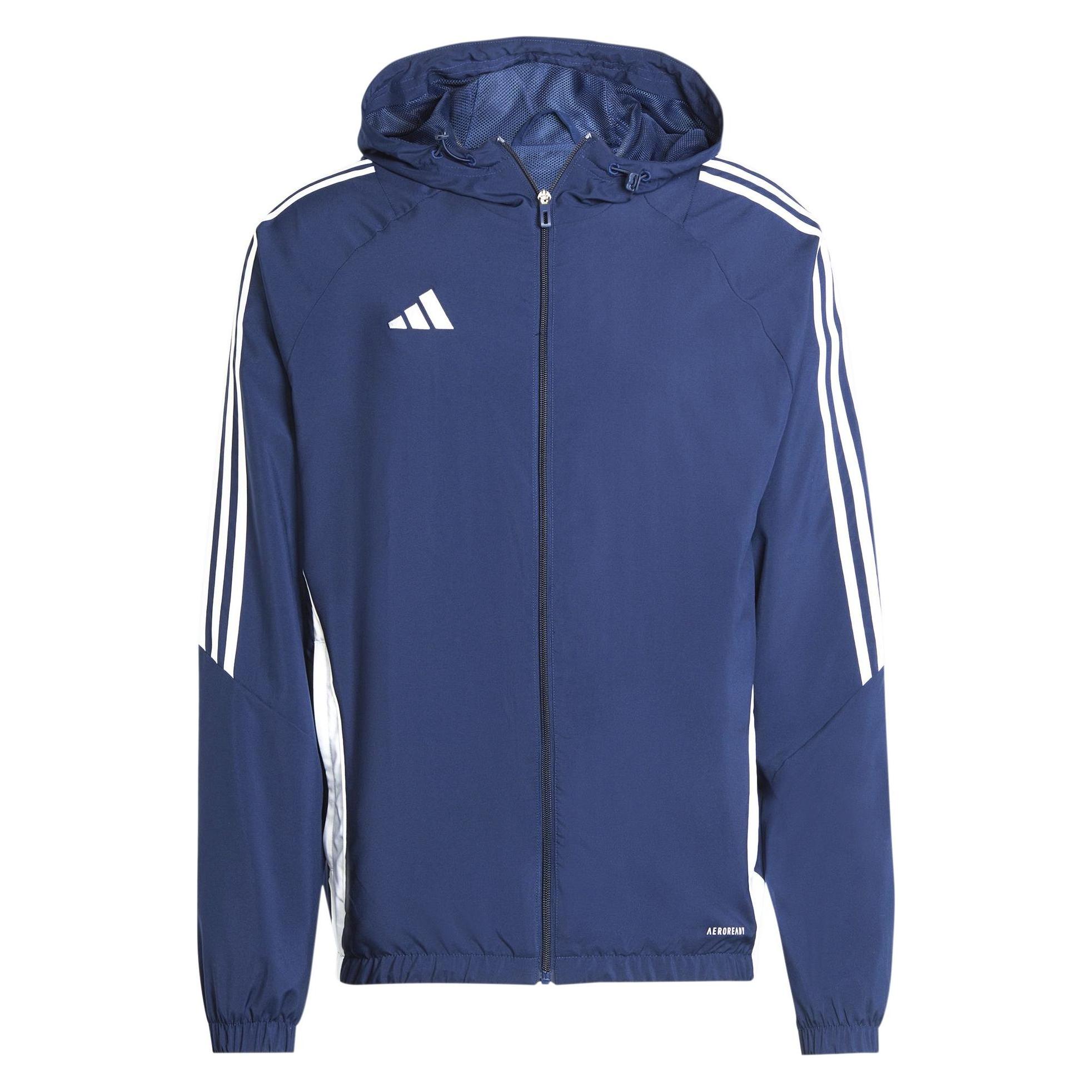 Adidas, Mannen, Outdoor Jassen, TIRO24 Wb (S), Blauw, Wit, S