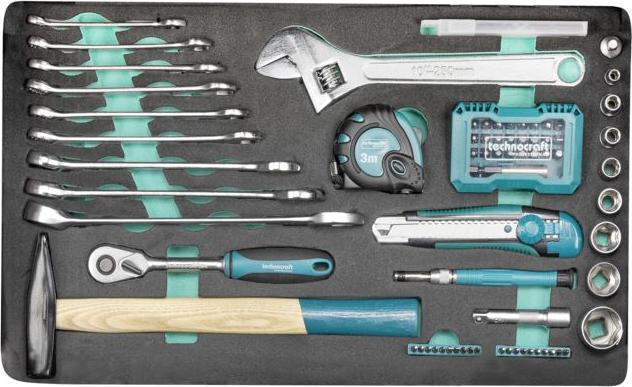 Produktbild technocraft Metabox Werkzeugkoffer mechanic, 116-tlg, (Premium) (116 Teile)
