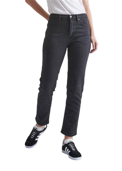 Immagine prodotto Du/Er W Midweight Denim Straight a vita alta - Nero invecchiato (29)