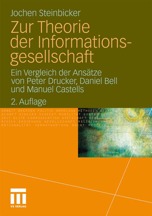 Produktbild Zur Theorie der Informationsgesellschaft (Deutsch, Jochen Steinbicker, 2011)