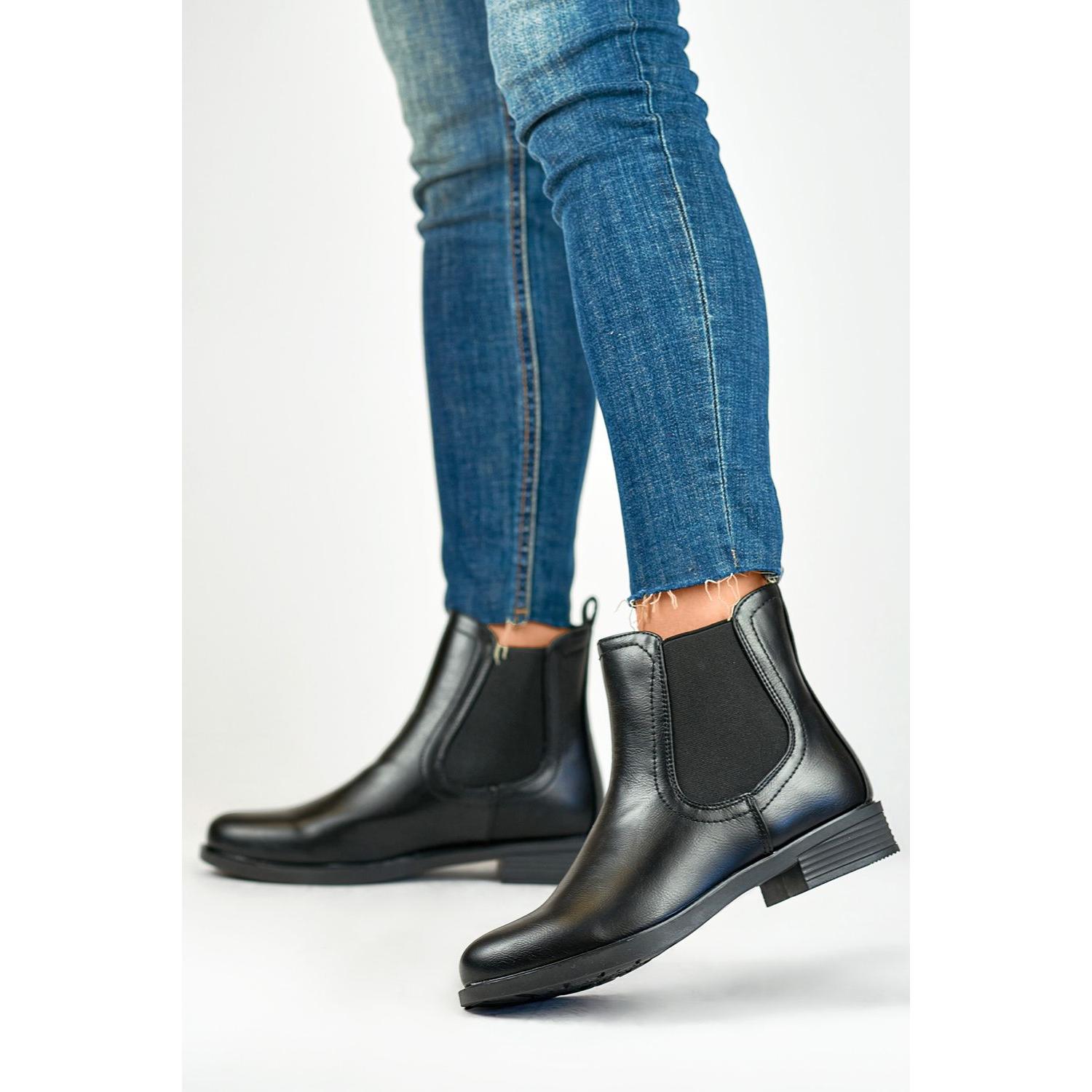 Thumbnail - Primo, Damen, Halbschuhe, Jodhpur-Stiefel model, Schwarz, (36)