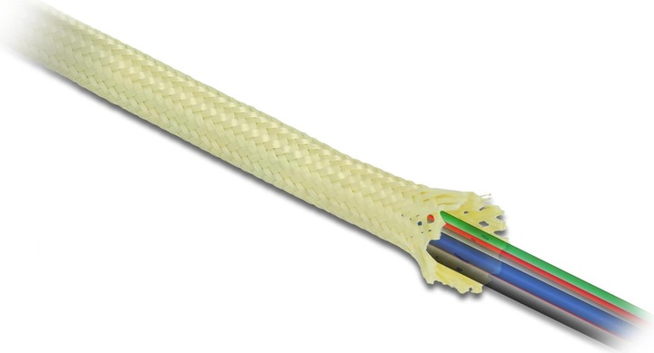 Produktbild Delock Geflechtschlauch aus Aramid Fasern 2 m x 25 mm (Kabelschlauch, 200 cm)