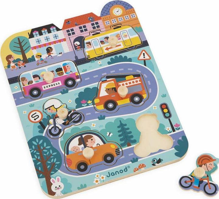 Immagine prodotto Janod Puzzle in città g (6 pezzi)