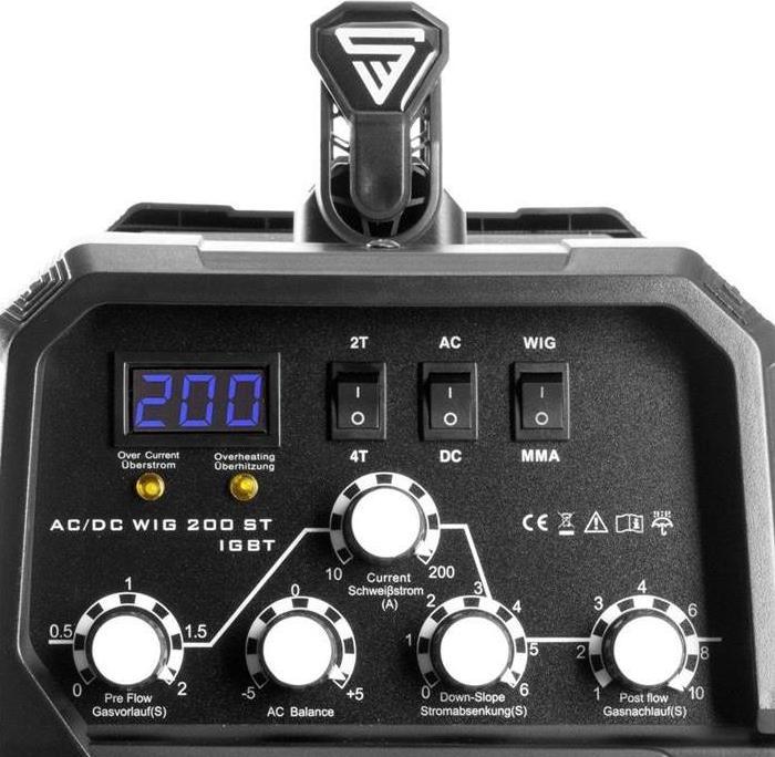 Actual product image Stahlwerk Combination welder AC/DC TIG 200 ST IGBT 200 amps