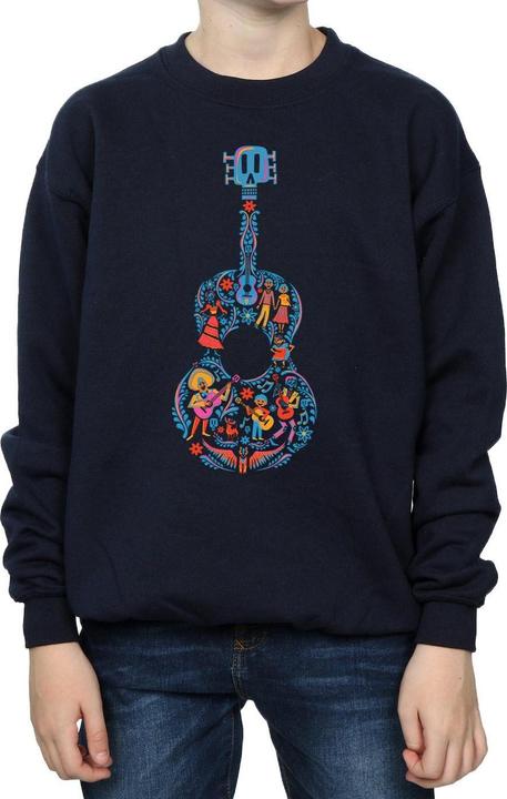 Produktbild Disney Coco Guitar Pattern Sweatshirt Jungen (152, 158)