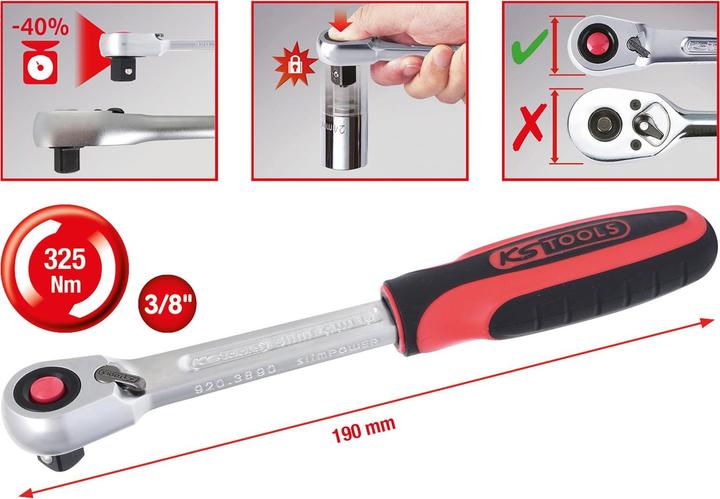 Produktbild KS Tools 920.3890 (3/8")