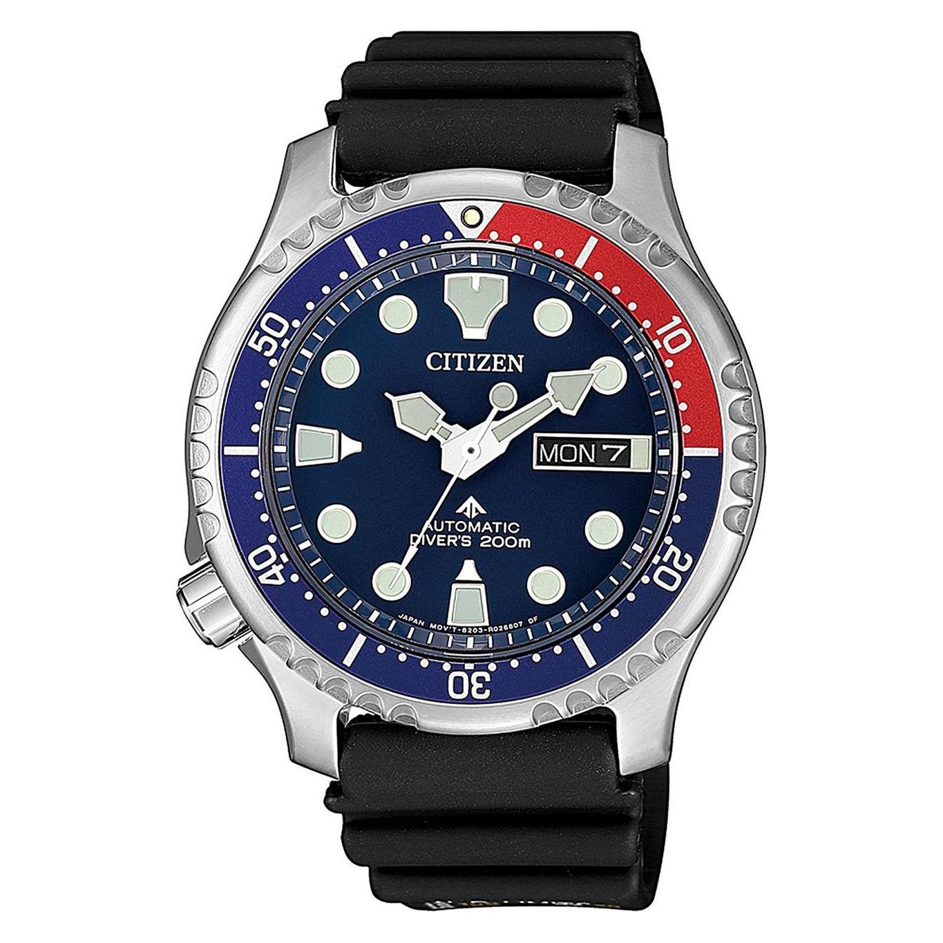 Citizen, Armbanduhr, Divers Promaster, Schwarz, (Chronograph, Gangreserveanzeige, 42 mm)