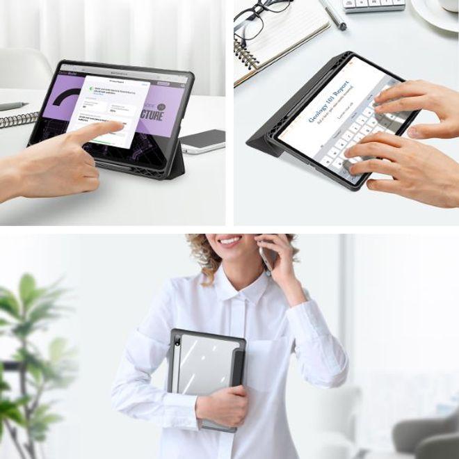 Productafbeelding Dux Ducis Toby Serie Leren Boekomslag Hoesje (Galaxy Tab S8, Galaxy Tab S7)