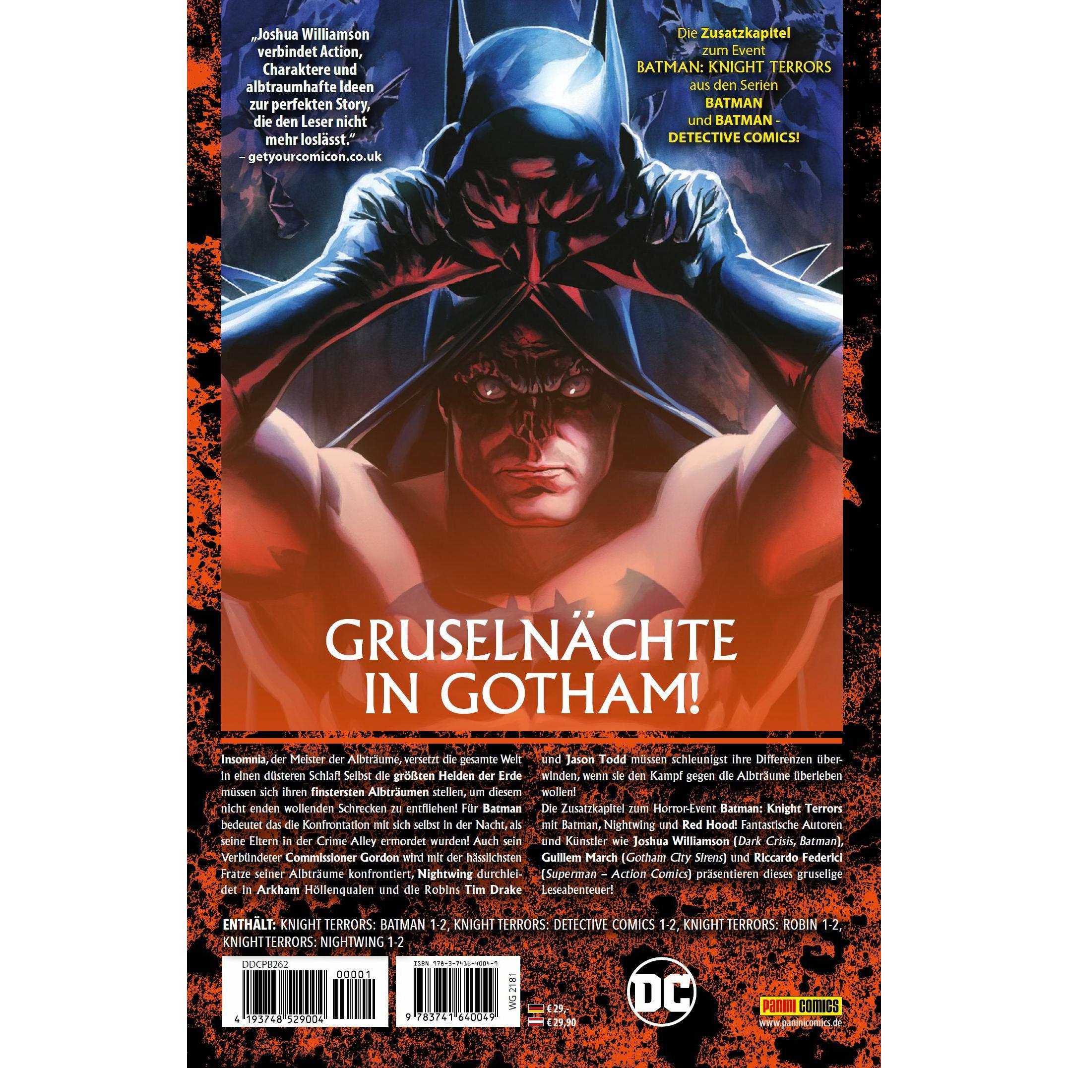 Thumbnail - Batman: Knight Terrors - Alpträume in Gotham, Belletristik von Kenny Porter, Michael W. Conrad, Riccardo Federici, Mike ...