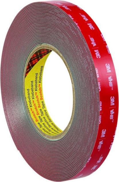 Immagine prodotto 3M Nastro adesivo VHB, grigio, larghezza/lunghezza (mmxm): 19X11 (19 mm)