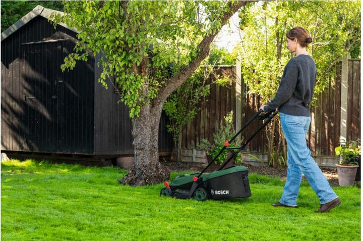 Actual product image Bosch Hausgeräte Rotak 18V-34 solo (Rechargeable battery operated)