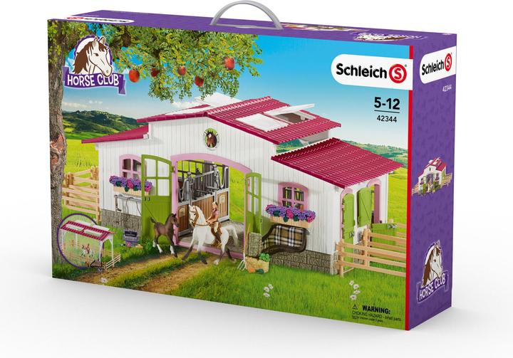 Produktbild Schleich Reiterhof mit Reiterin und Pferden