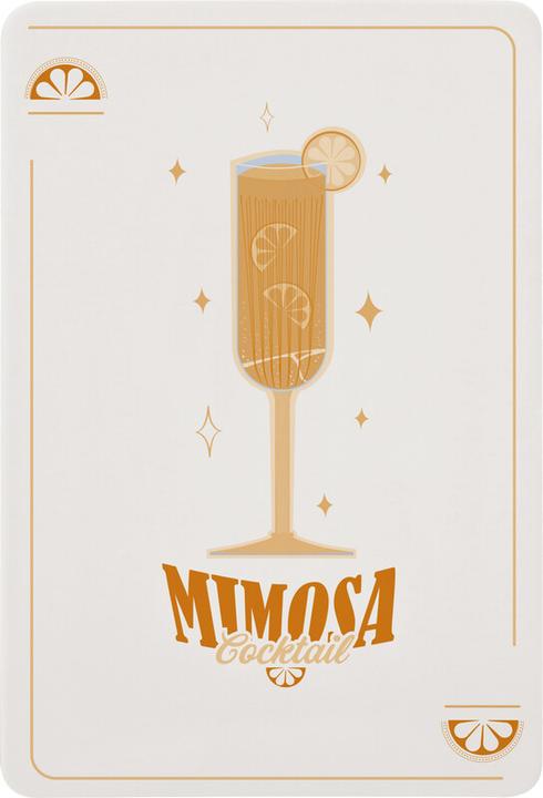 Immagine prodotto Belius Penna a sfera The Cocktail Menu (Arancia, Blu, 1x)