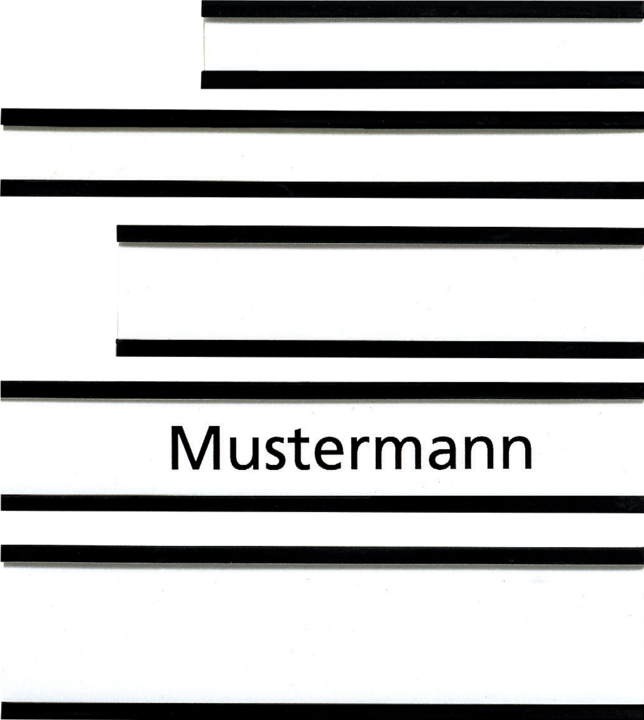 Produktbild Franken Namensschild magnetisch (10 x)