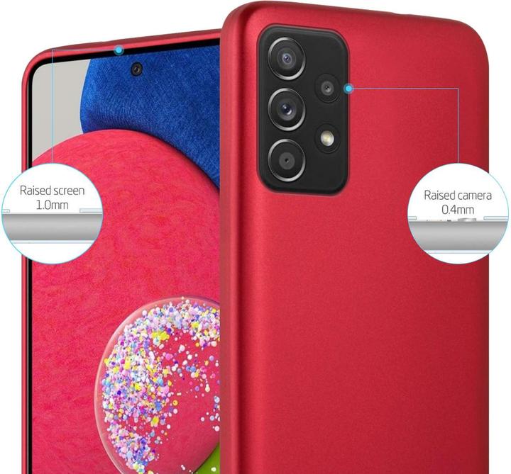 Actual product image Cadorabo Bumper TPU Matt Metallic (Samsung Galaxy A52, Samsung Galaxy A52 5G, Samsung Galaxy A52s 5G)