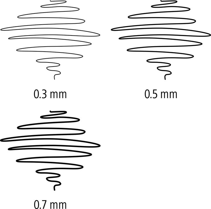 Actual product image Staedtler Mechanical pencil Mars micro ass. 3PCS (0.70 mm, HB, 3 x)