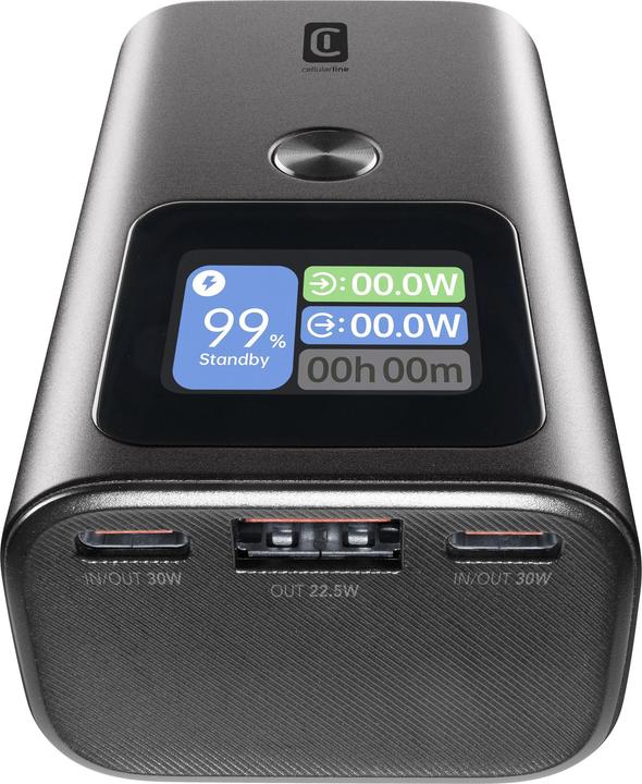 Actual product image Cellularline CELLULAR LINE Ultron 10000 (10000 mAh (10000 mAh, 30 W, 37 Wh)