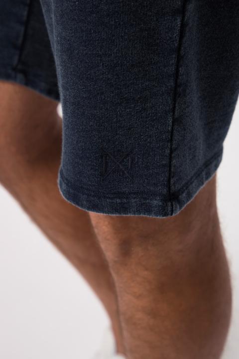 Produktbild JP1880 Bermuda, Sweat, Indigo-Waschung, Elastikbund (XXL)