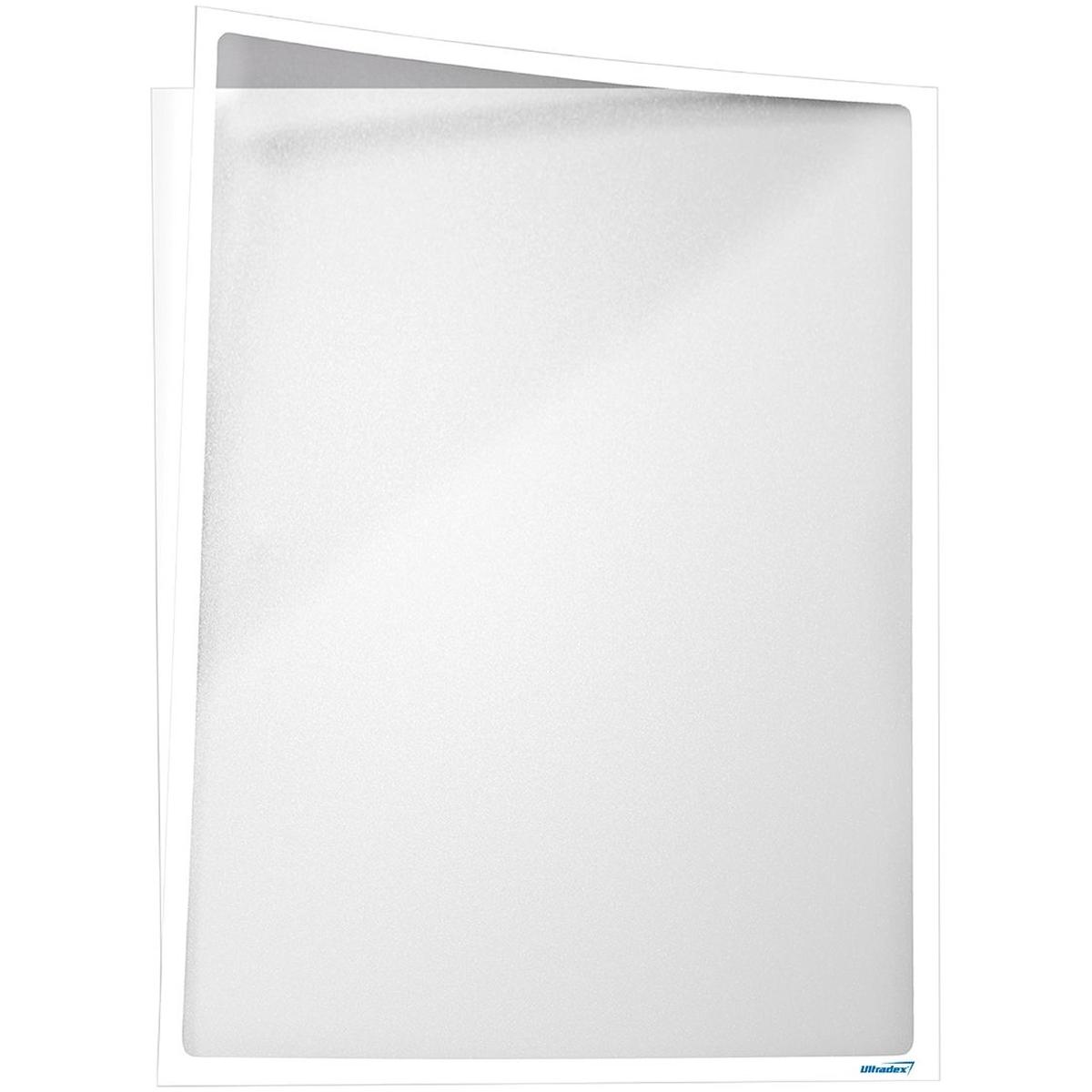 Ultradex, Informationsschild, Infotasche magnetisch für DIN A3 435x312mm VE=25 Stück weiss