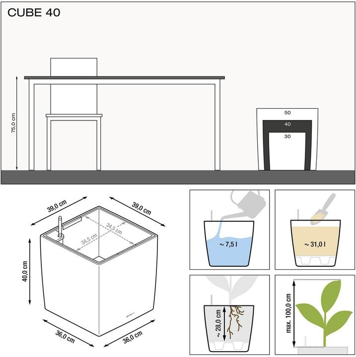 Productafbeelding Lechuza Kubus (39 x 39 x 40 cm)