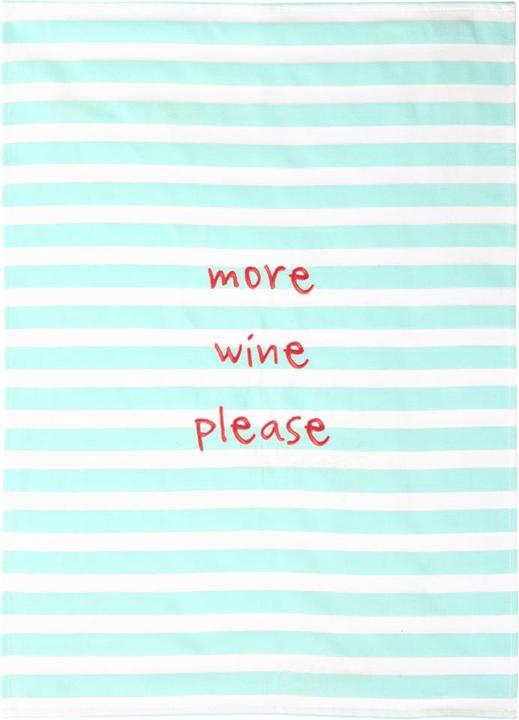 Image du produit ASA Selection textil Geschirrtuch more wine please 50x70 cm (50 x 70 cm)