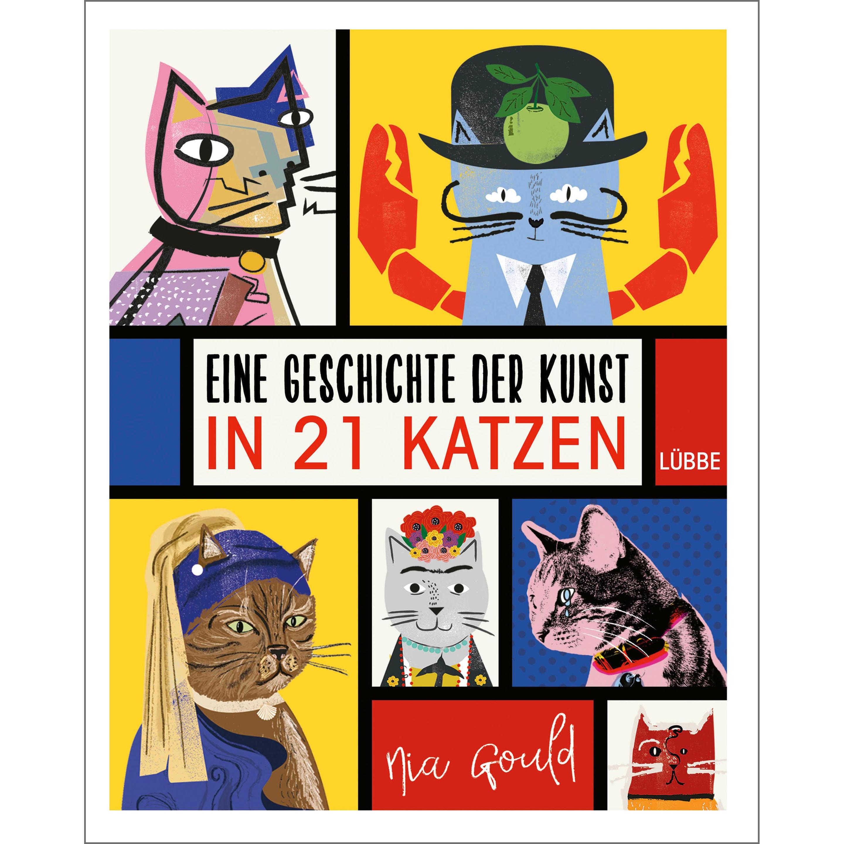 Eine Geschichte der Kunst in 21 Katzen, Sachbücher von Nia Gould