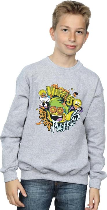 Produktbild Teen Titans Go Waffle Mania Sweatshirt Jungen (152, 158)