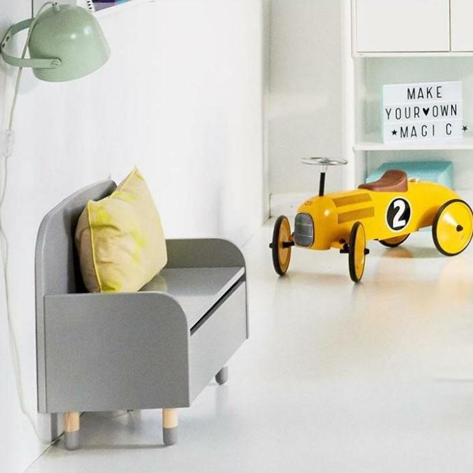 Immagine prodotto Flexa Panchina con spazio di stoccaggio Dots (Dinette per bambini)