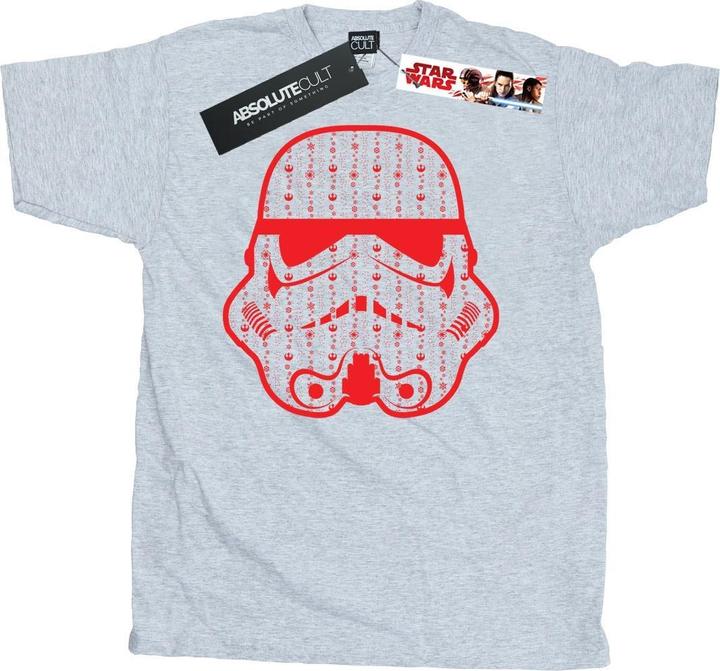 Produktbild Star Wars Christmas Stormtrooper Helmet TShirt (XL)