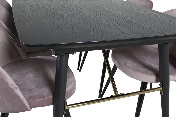 Actual product image Venture Home Gold, Velvet (MDF)