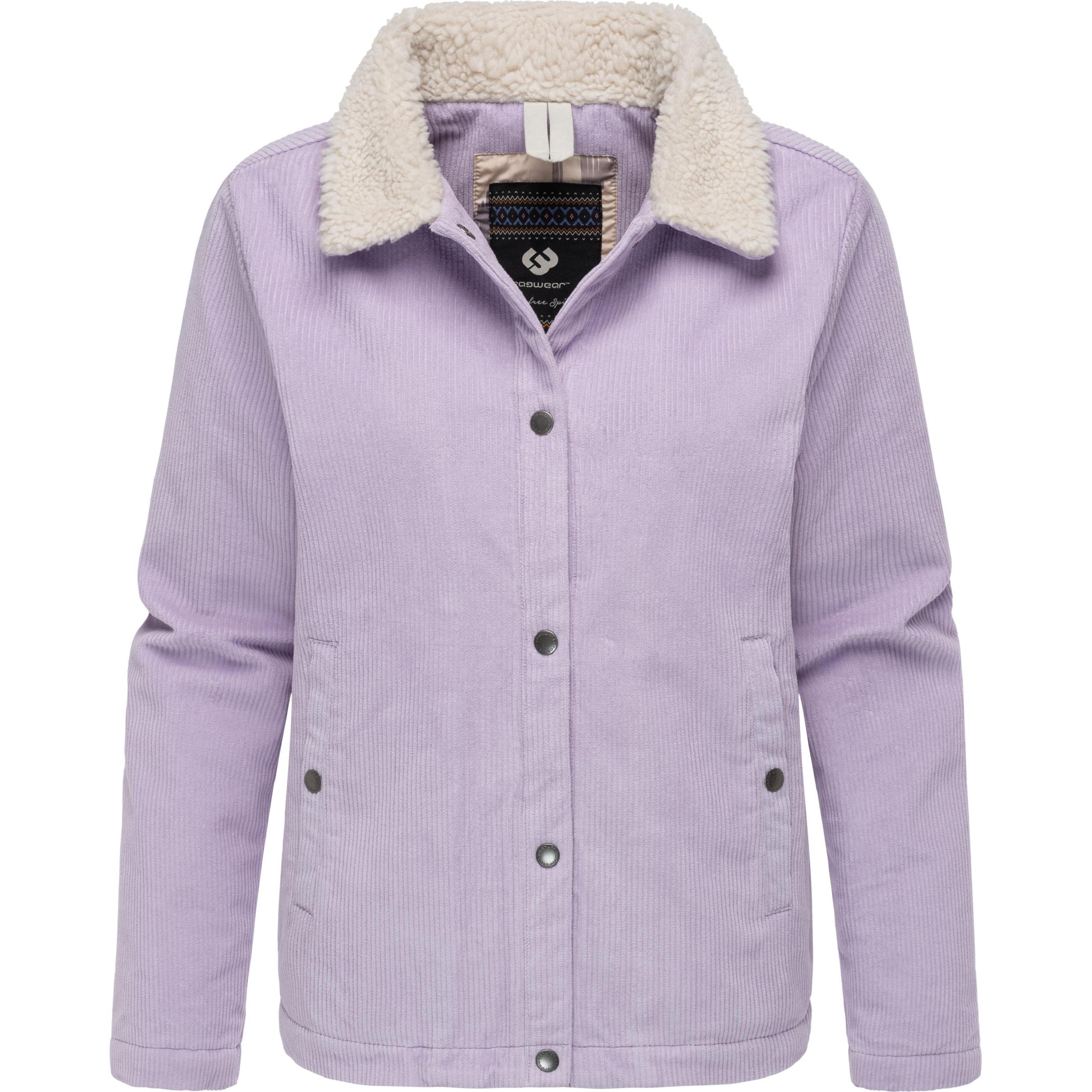 Ragwear, Damen, Jacke, Walinea Corduroy (M), Violett, M