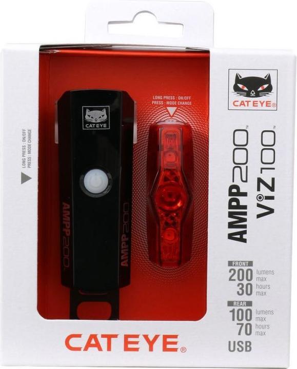 Produktbild CatEye Ampp 200 & Viz 100 (200 lm, 100 lm)
