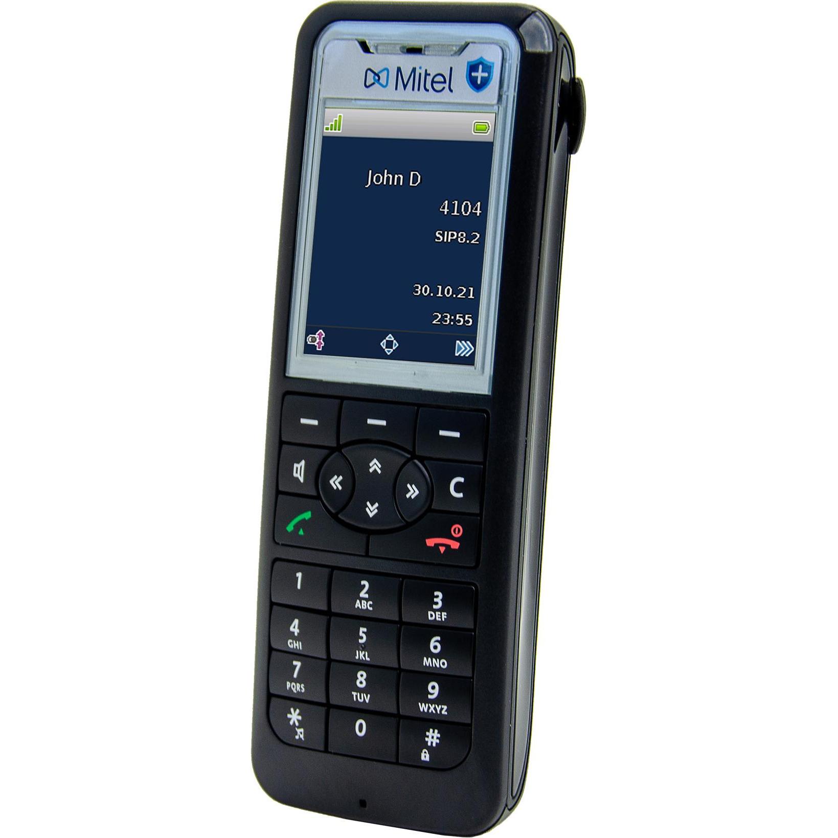 Mitel 612dt Set, Telefon, Schwarz, Grau