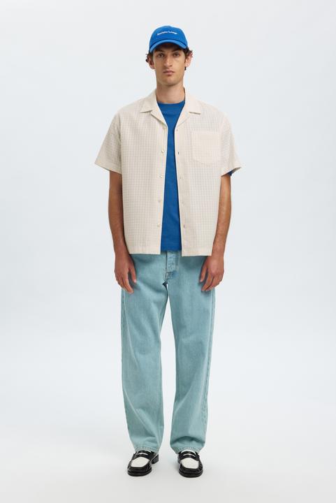 Produktbild Selected Structured Kurzarmhemd (L)