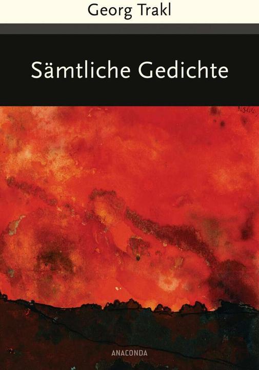 Produktbild Georg Trakl - Sämtliche Gedichte (Deutsch, Georg Trakl, 2017)