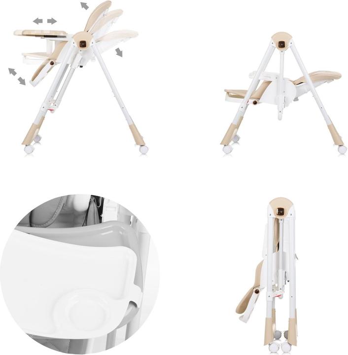 Image du produit Chipolino Chaise haute 2 en 1 Milk Shake (Chaise haute)