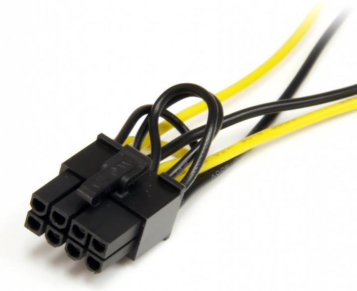 Produktbild StarTech Satpciex8adp (15 cm, 8 pin EPS, SATA)