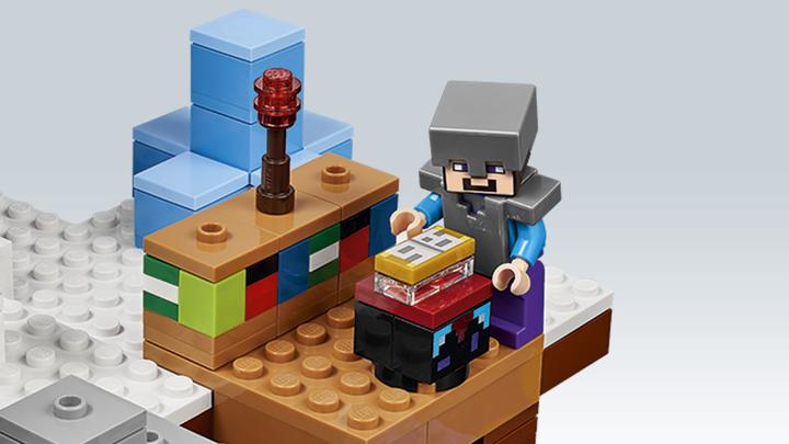 Actual product image LEGO Minecraft Türme aus Eis (21131, LEGO Minecraft)