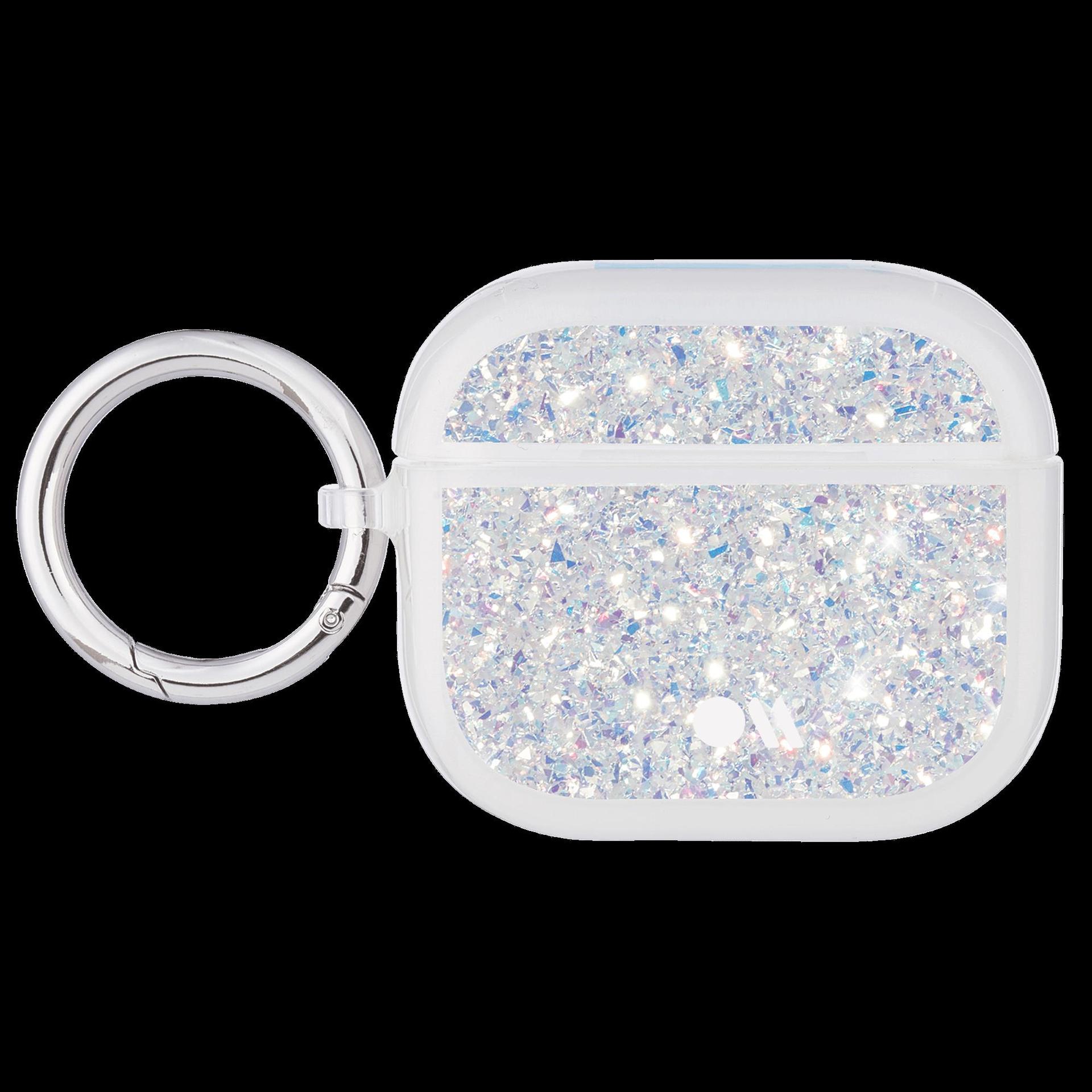 Thumbnail - Case-Mate Twinkle Case Apple AirPods (2021) stardust, Kopfhörertasche + Schutzhülle, Silber