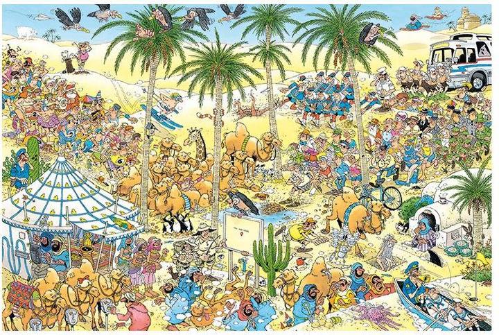 Nährwerte und Zutaten Jumbo Die Oase (1500 Teile)