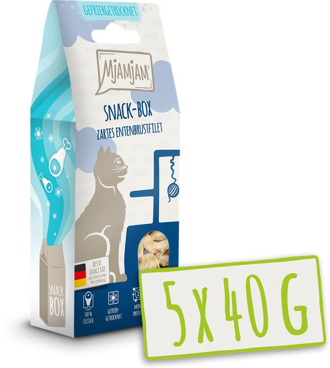 Immagine prodotto Mjamjam Snack Box filetto di petto d'anatra tenero (Adulto, 1 pz., 40 g)