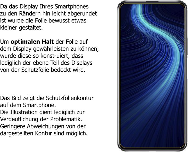 Actual product image Dipos Screen Protector Anti-Glare (6 Piece, Honor X10 5G)