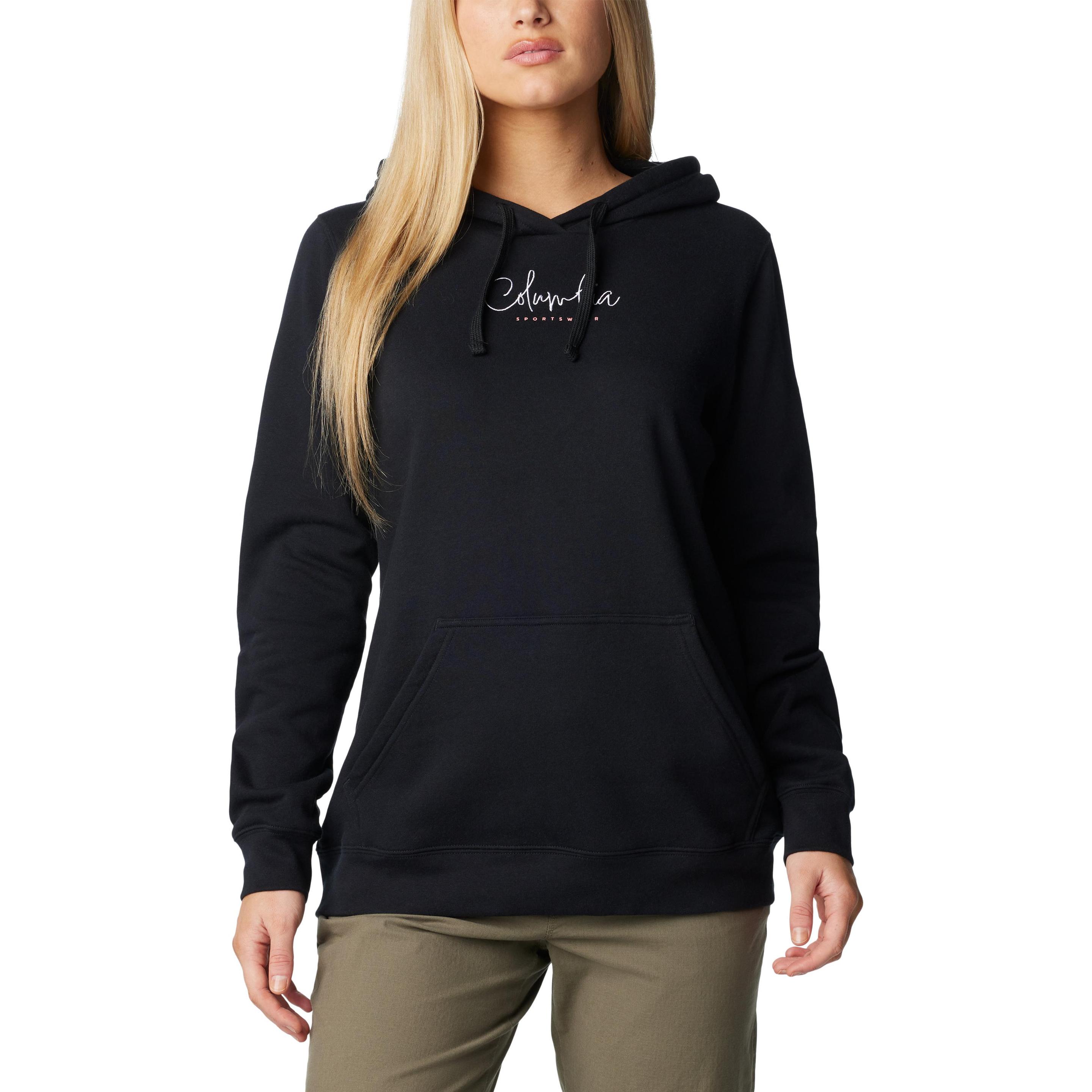 Columbia, Damen, Pullover, Trek™ Graphic Treatment Hoodie, Schwarz, (L)